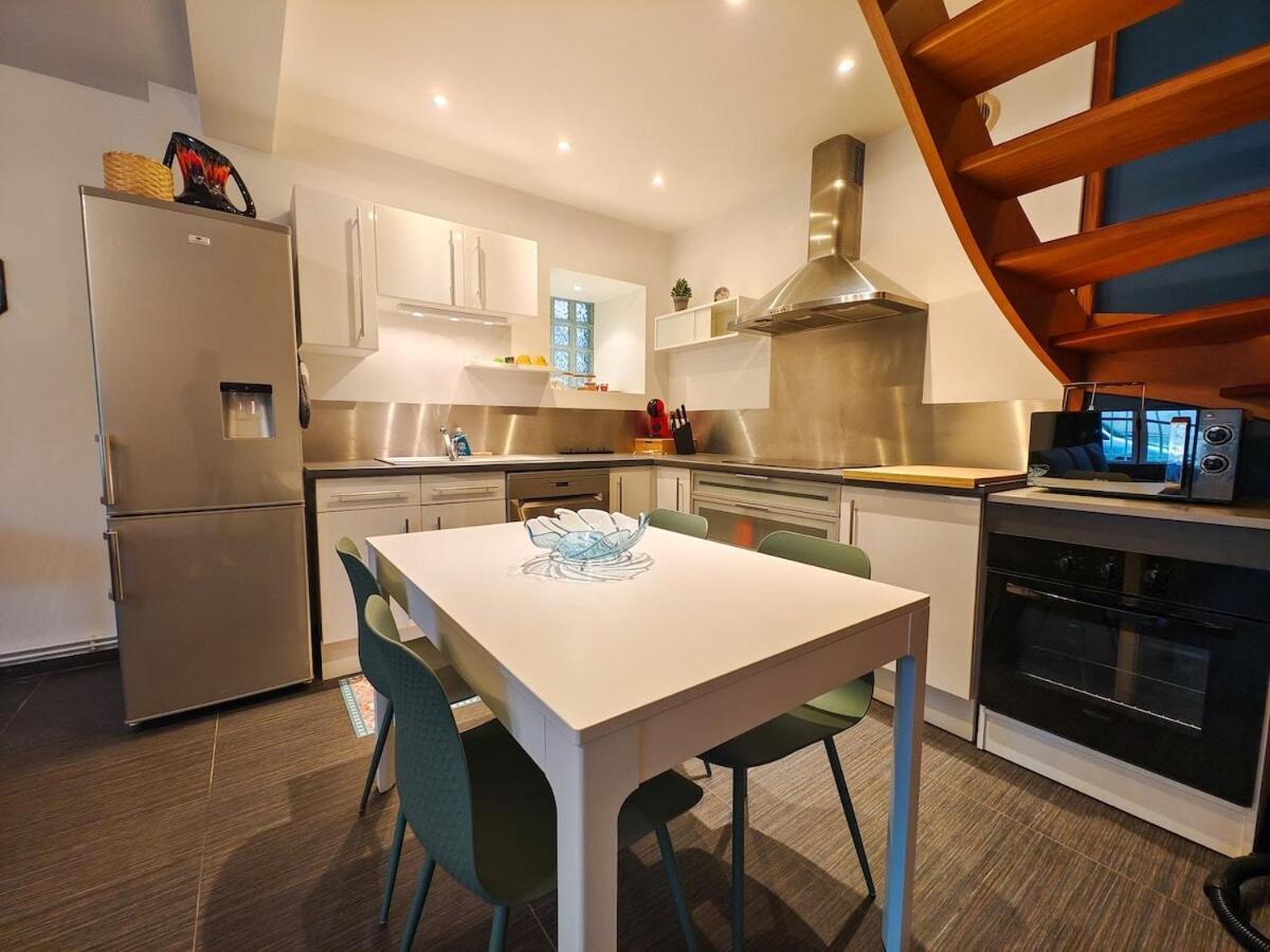 Charmante Petite Maison En Plein Centre Ville ก็อง ภายนอก รูปภาพ